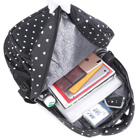 Popular Printed Upgraded Female Cute Leisure Backpacks