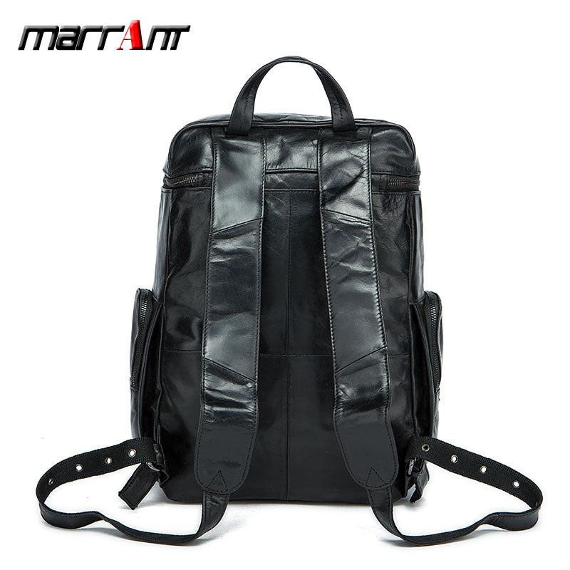 Men's Cowhide Dermal Leather Large Capacity For Bags