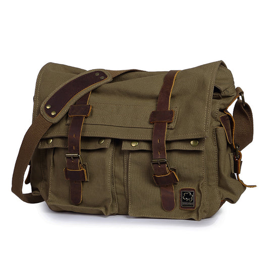 Men's S. C. Cotton Fashion Canvas Large Men's Messenger Bags