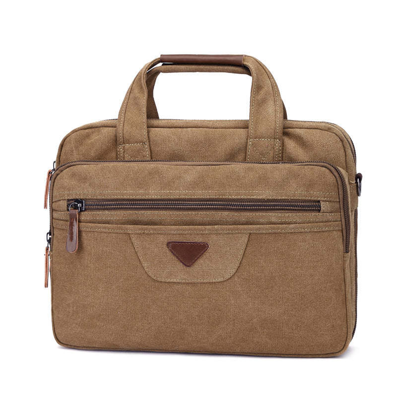 Glamorous Unique Business Canvas Computer Trend Men's Briefcases