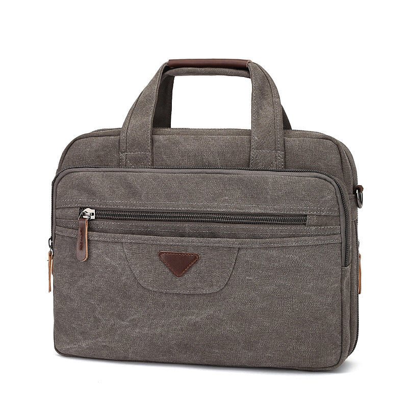 Glamorous Unique Business Canvas Computer Trend Men's Briefcases