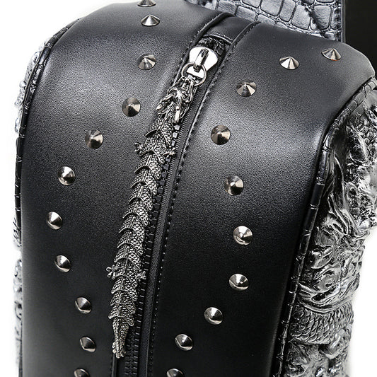Men's Embossed Three-dimensional Faucet Ethnic Style Fashion Men's Chest Bags