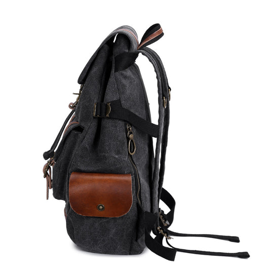 Men's Creative Graceful Fashionable Canvas Leisure Backpacks