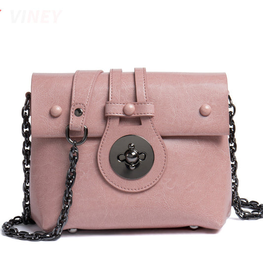 Women's Summer Genuine Leather Korean Style Versatile Fashion Shoulder Bags