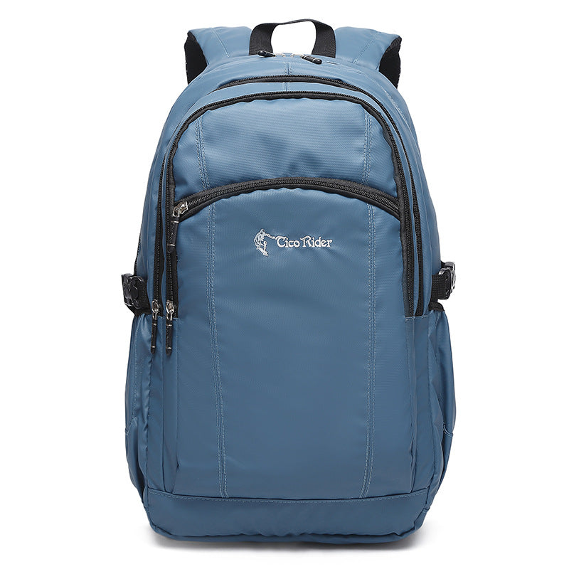 Men's Breathable Wearable Leisure Solid Color Backpacks