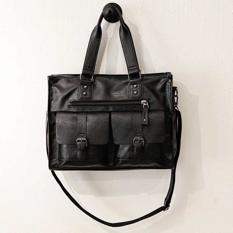 Men's Classy Korean Business Large Horizontal Travel Bags