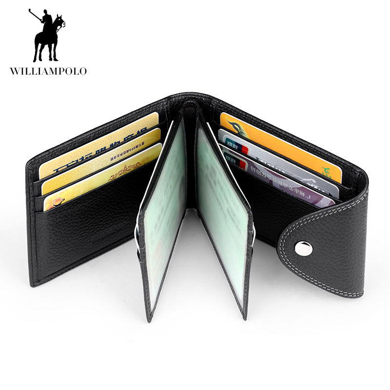 Men's Emperor Paul Driving License Cover Genuine Card Holder