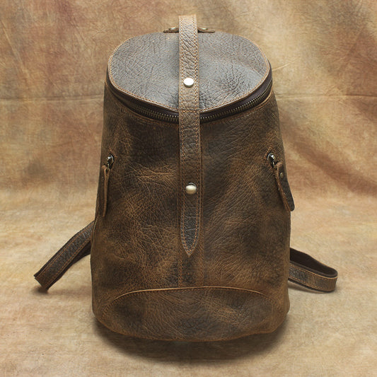 Women's Shi Leather Crazy Horse Unisex Cool Bags