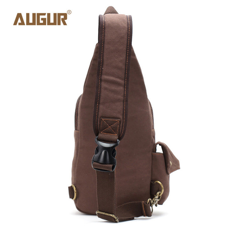 Men's Soaring Spring Canvas Close-fitting Carrying Men's Messenger Bags