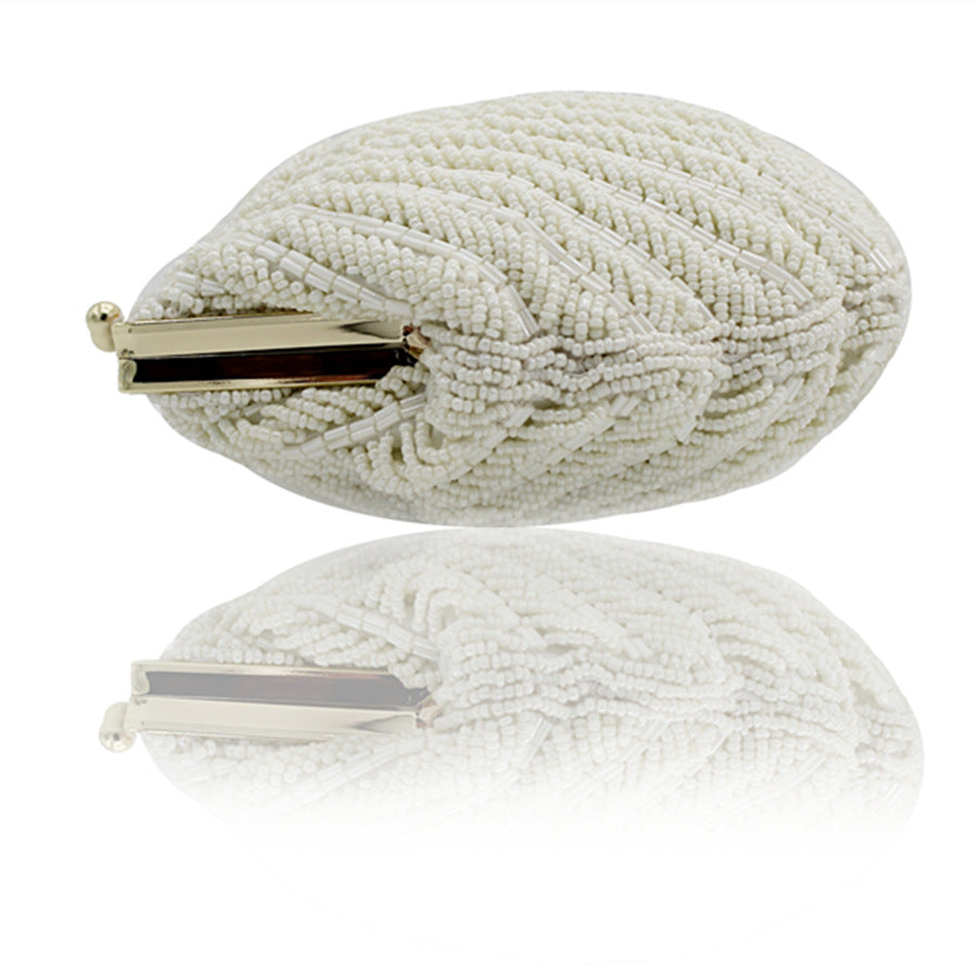 Style Handmade Beaded Clutch Banquet Dress Handbags