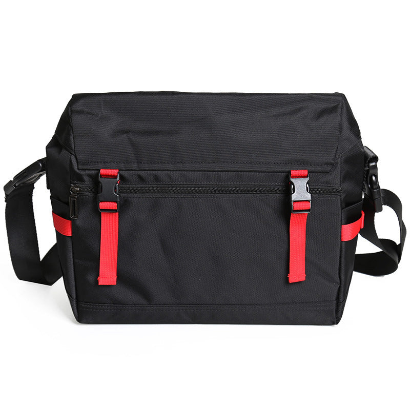 Men's Trendy All Black Fashion Fixed Gear Bags