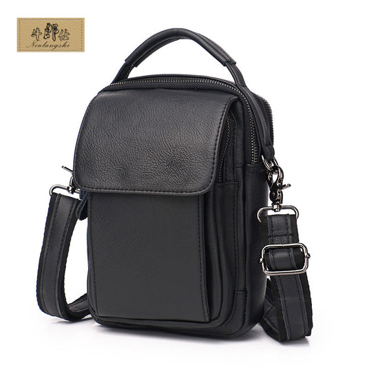 Men's Niu Leather First Layer Trendy Men's Messenger Bags