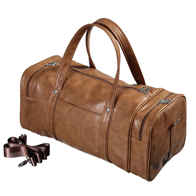 Women's Round Barrel Portable Short-distance Yoga Storage Travel Bags