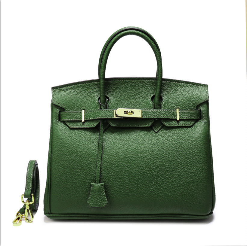 Women's Genuine Leather First Layer Cattlehide Fashion Handbags