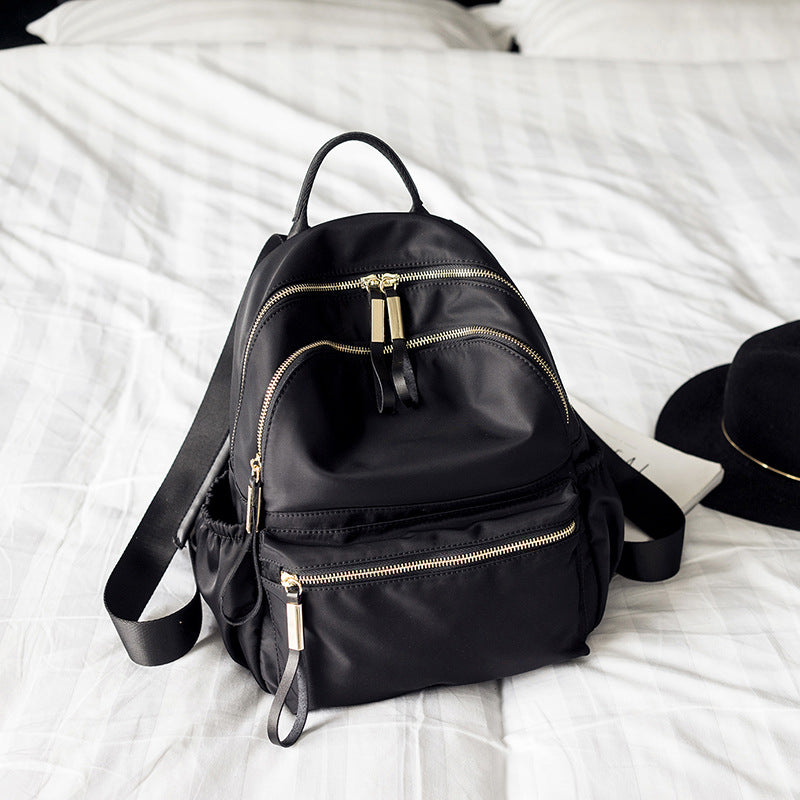 Women's Nylon Oxford Cloth Korean Fashion Trends Large Backpacks