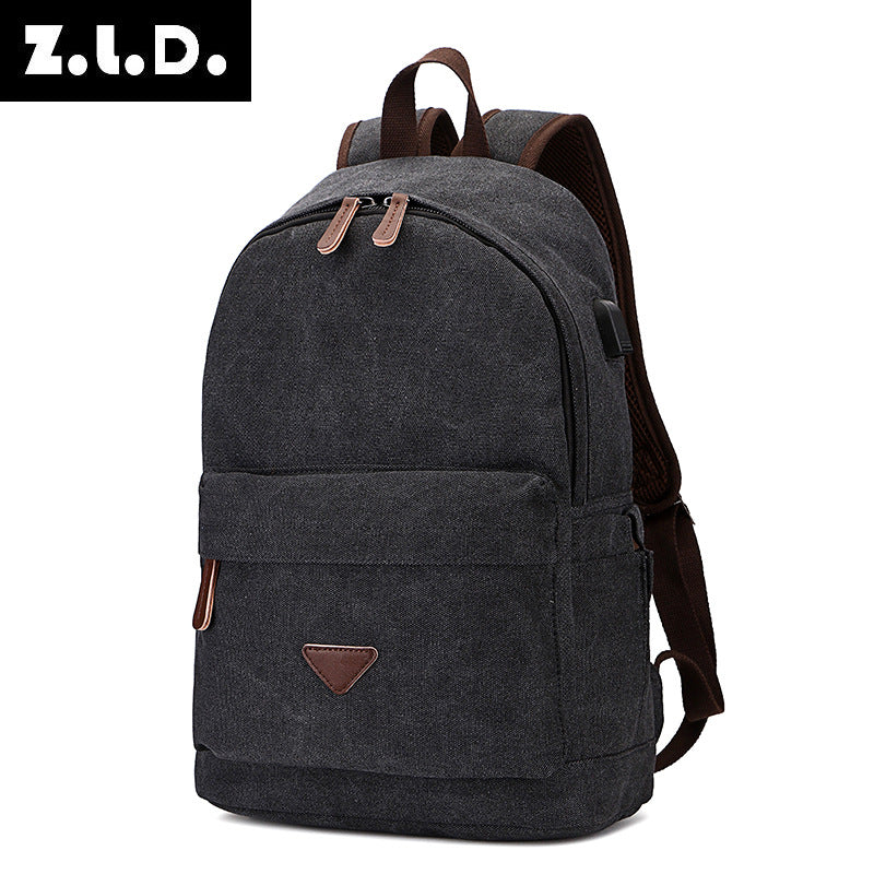 Canvas Strap Design Korean For Boys Backpacks