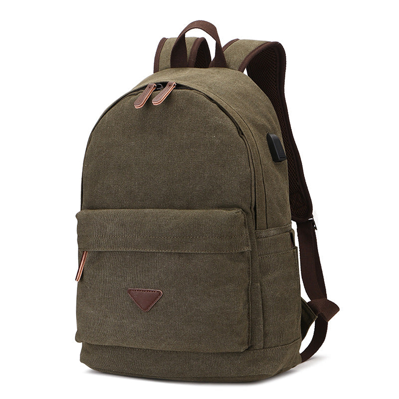 Canvas Strap Design Korean For Boys Backpacks