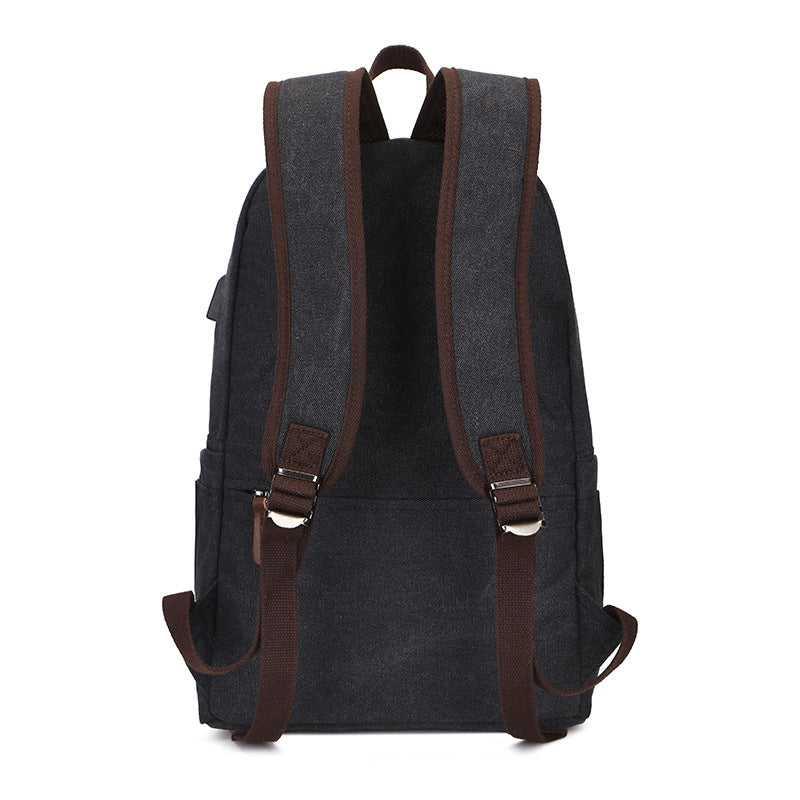 Canvas Strap Design Korean For Boys Backpacks
