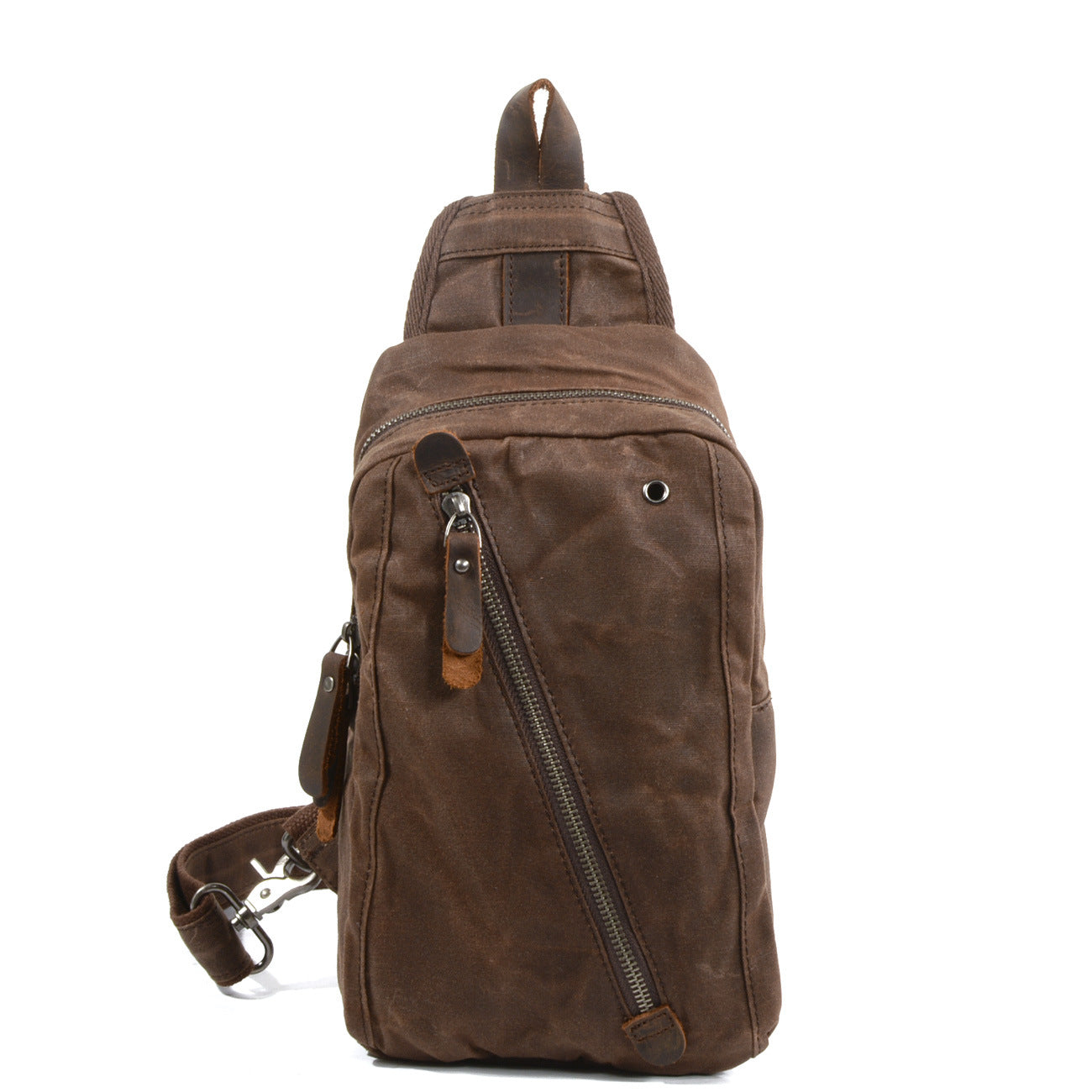 Men's Korean Style Trendy Mini Canvas Leisure Men's Chest Bags