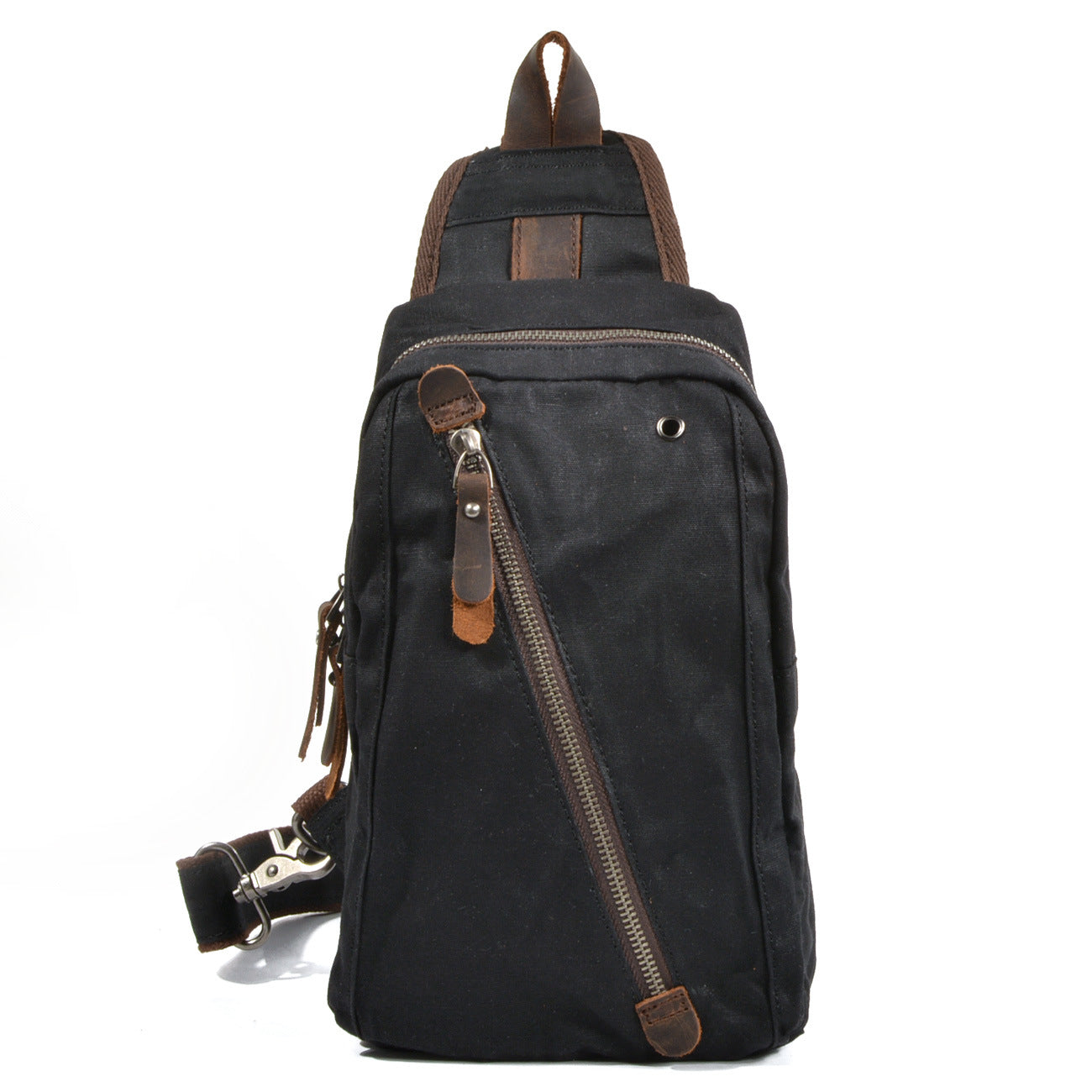 Men's Korean Style Trendy Mini Canvas Leisure Men's Chest Bags