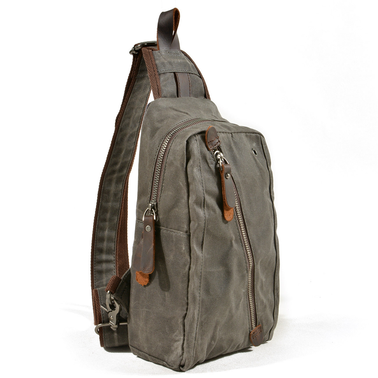 Men's Korean Style Trendy Mini Canvas Leisure Men's Chest Bags