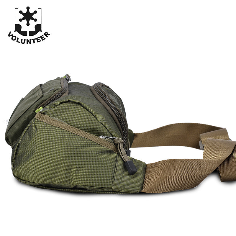 Men's Elegant Graceful Cycling Canvas Waterproof Men's Waist Packs