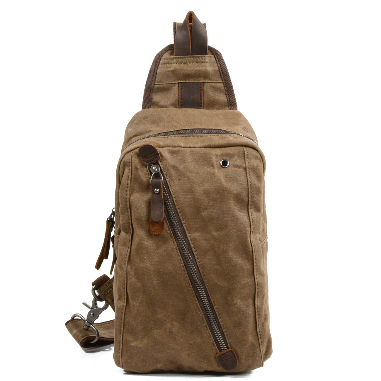 Men's Korean Style Trendy Mini Canvas Leisure Men's Chest Bags