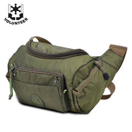 Men's Elegant Graceful Cycling Canvas Waterproof Men's Waist Packs