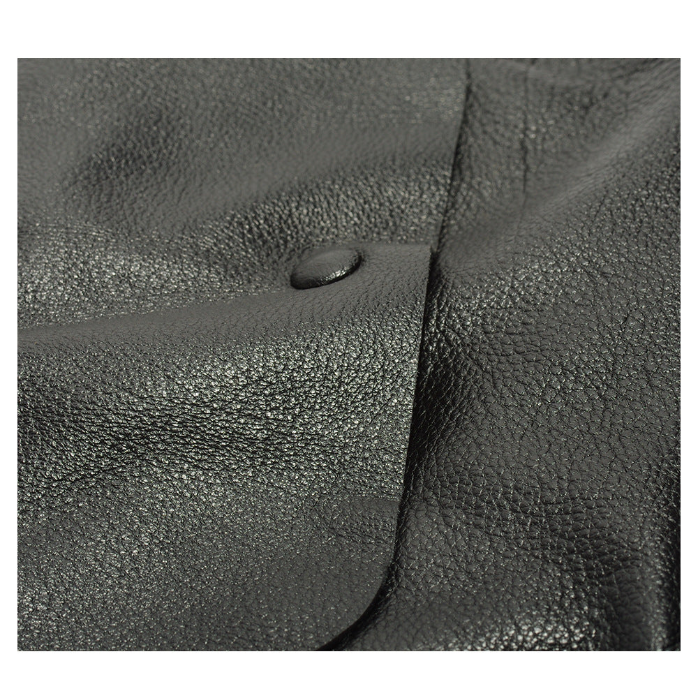 Women's Genuine Leather Super Soft Yak Black Shoulder Bags