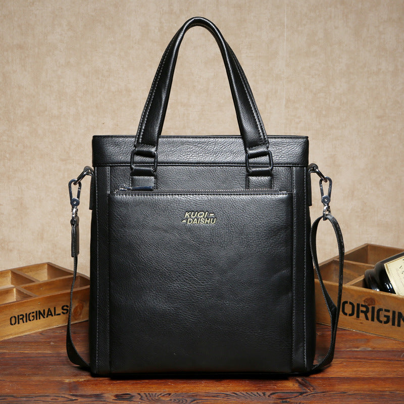 Men's Cool Kangaroo Fashion Business Retro Men's Handbags