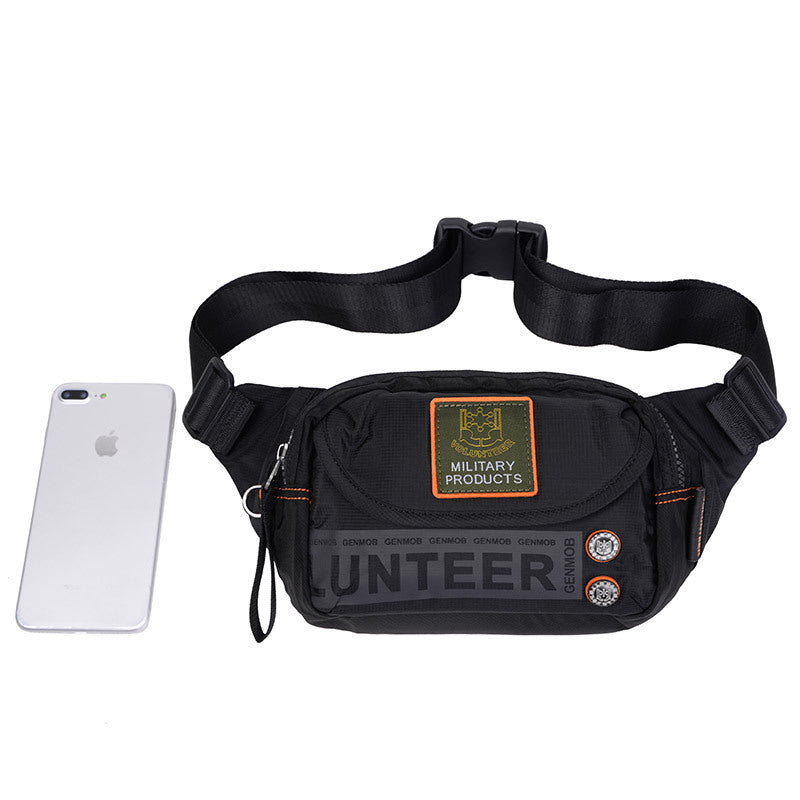 Men's Unique Slouchy Beautiful Canvas Running Men's Waist Packs