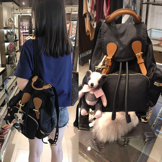 Women's Style Oxford Cloth Nylon Korean Canvas Backpacks