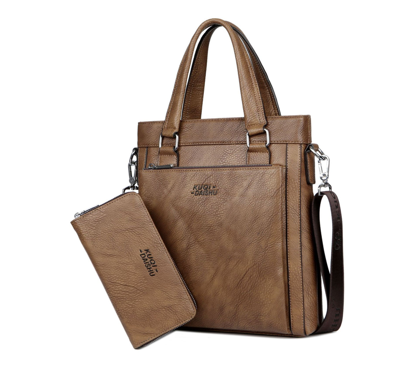 Men's Cool Kangaroo Fashion Business Retro Men's Handbags