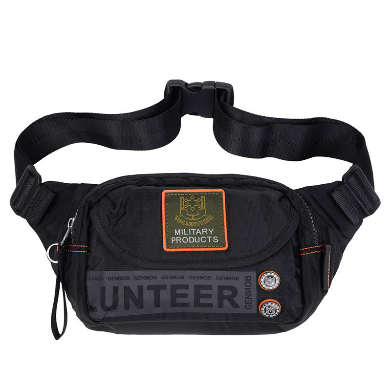 Men's Unique Slouchy Beautiful Canvas Running Men's Waist Packs