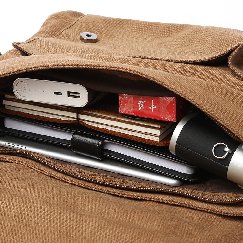 Men's Stylish Cool Canvas Business Street Bags