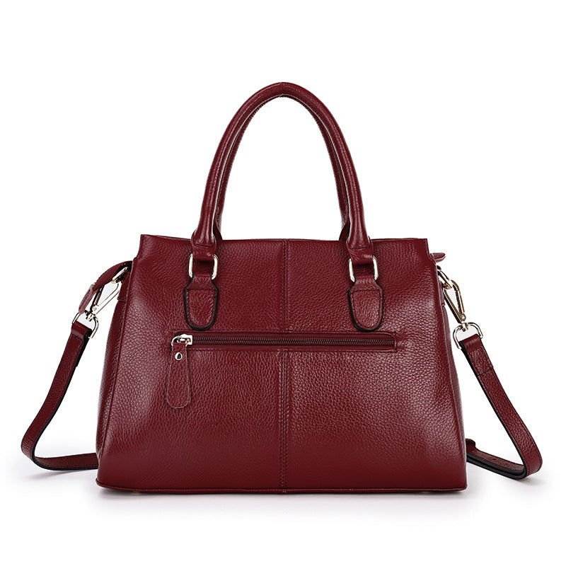 Women's Genuine Leather High-grade Light Luxury Commuter Shoulder Bags