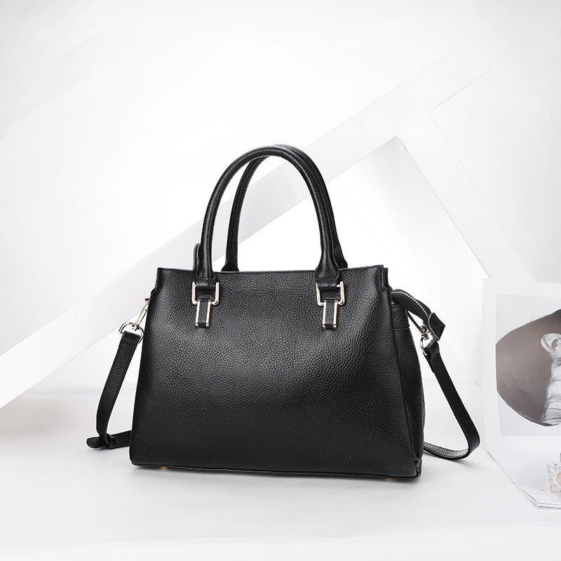 Women's Genuine Leather High-grade Light Luxury Commuter Shoulder Bags