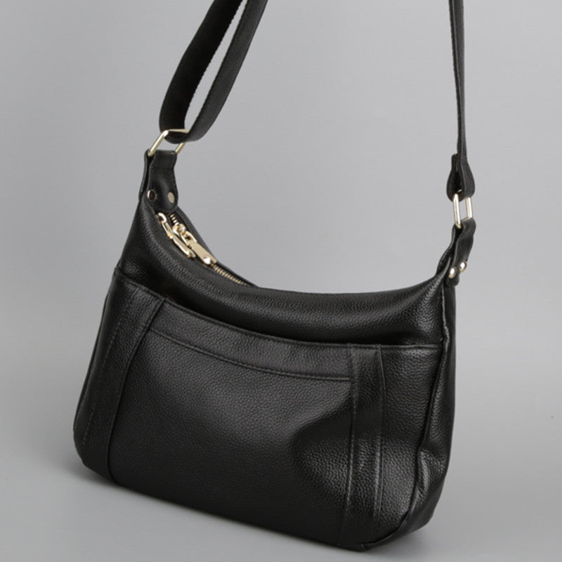 Women's Innovative Spring Lady's Genuine Leather Shoulder Bags