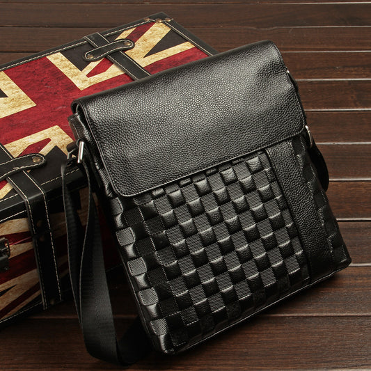 Men's Genuine Leather Fashion Korean Cowhide Bags
