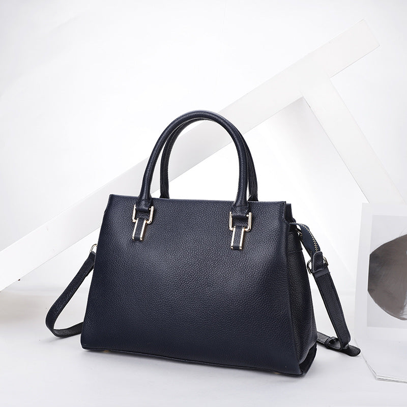 Women's Genuine Leather High-grade Light Luxury Commuter Shoulder Bags
