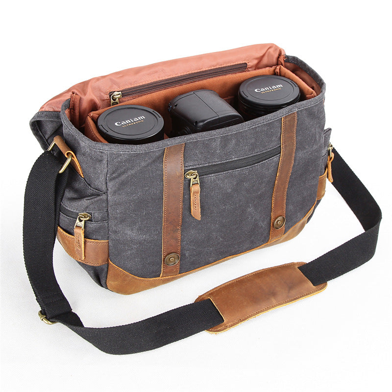 S. C. Cotton Waterproof Batik Canvas Bags