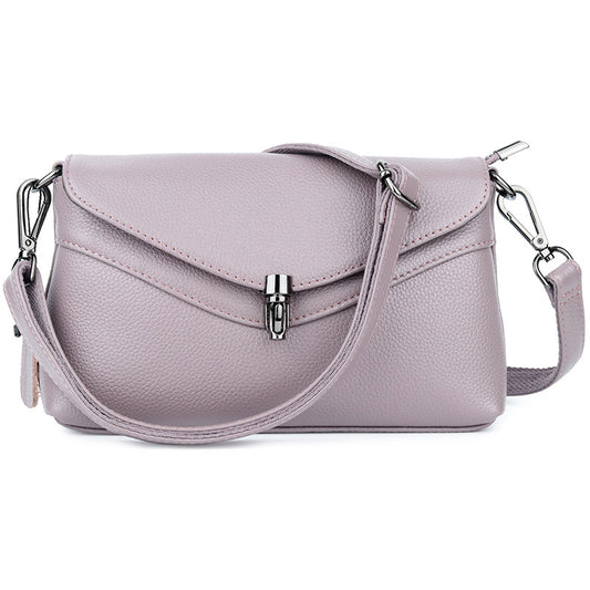Women's Top Layer Cattlehide Leather Fashion Head Shoulder Bags