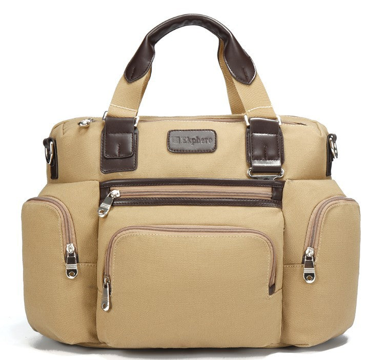 Men's Portable Nylon Large Capacity Moving Waterproof Bags