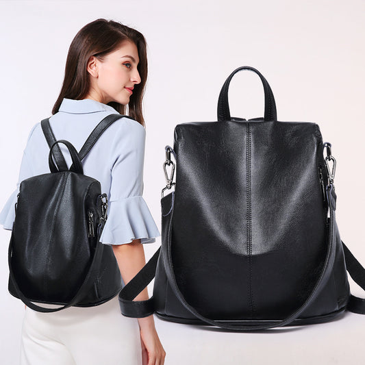 Women's Fashionable Korean Style Stylish Versatile Simple Backpacks