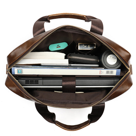 Men's Attractive Glamorous Business Horizontal Fashion Men's Briefcases