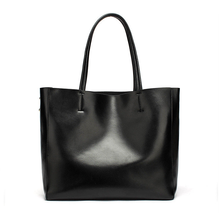 Women's Big For Fashion Genuine Leather Commuter Large Capacity Shoulder Bags