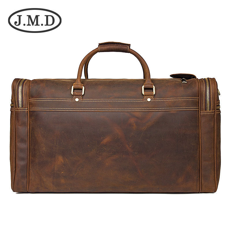Retro Leather Large Capacity Crazy Horse Luggage