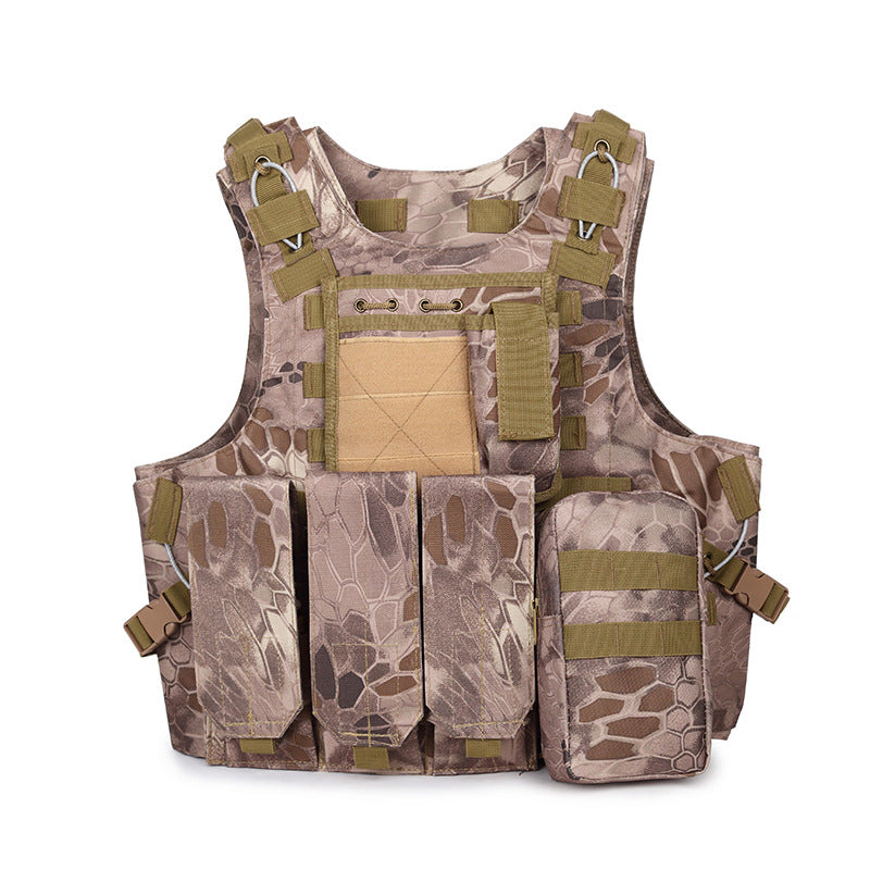 Amphibious Vest Field Camouflage Self-defense Combat Sports Backpacks