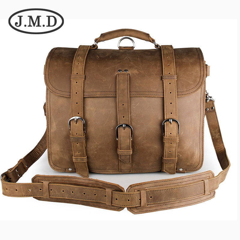 Men's Retro Personalized Portable Conference Computer Men's Briefcases