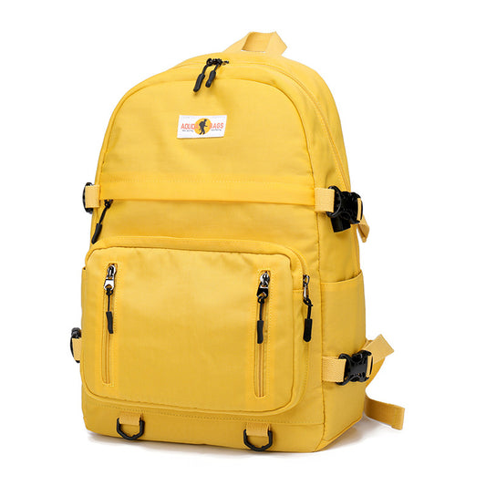 Women's & Men's & Solid Color Leisure Backpacks